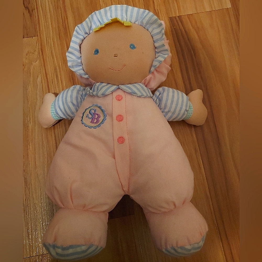 Asthma Allergy Friendly SB Sensitive Baby Sammy Doll Pink Blue Goldberger 11 In